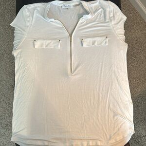 Calvin Klein Quarter Sleeve Blouse